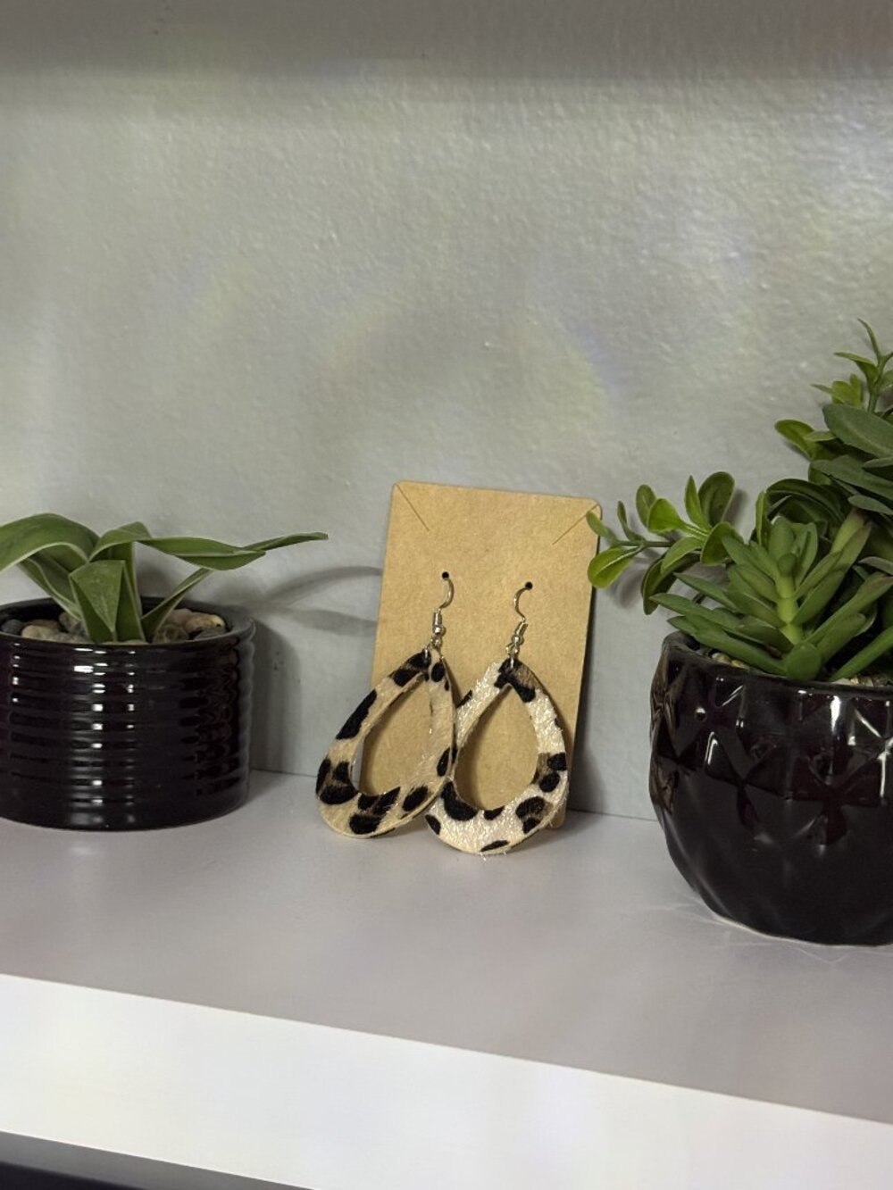 Leopard Earrings From My Small Business
